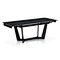 Black dining room table